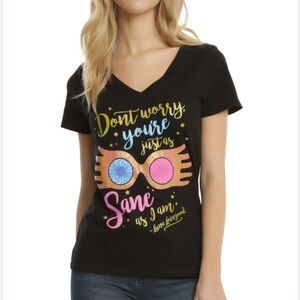 Luna LOVEGOOD T-shirt don’t worry you’re just as sane as I am